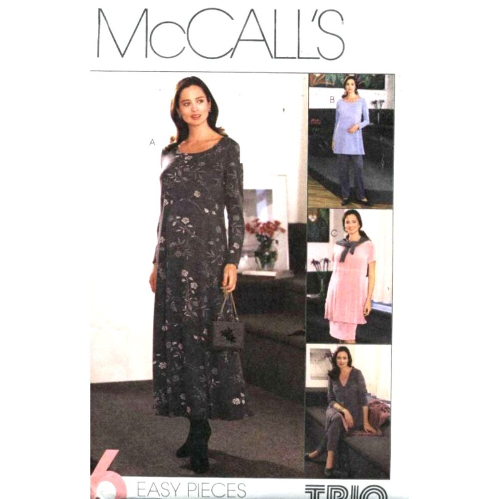 McCall's Sewing Pattern‎ 2416 MATERNITY Dress Top Jacket Pants Skirt Size 10-14